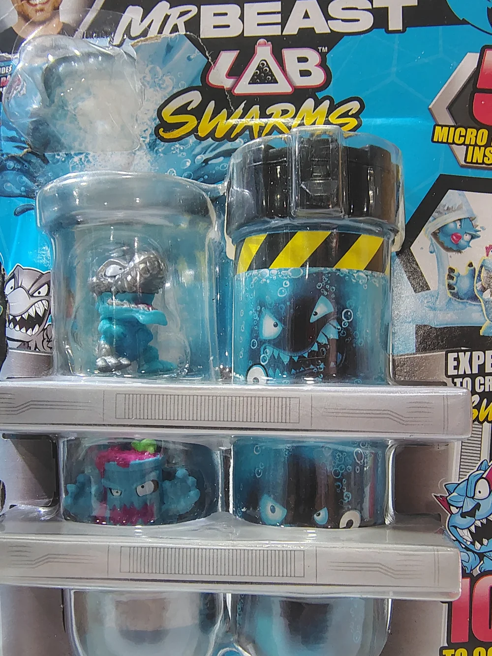 MrBeast Lab Swarms Lot (3 Packs) - Incomplete / 4 Figures Per Pack